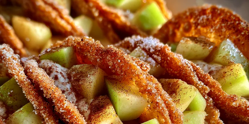 Apple Cinnamon Dessert Tacos