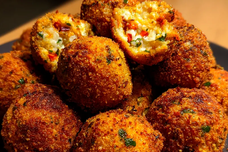 Fresh ingredients for Bacon Jalapeño Cheese Balls