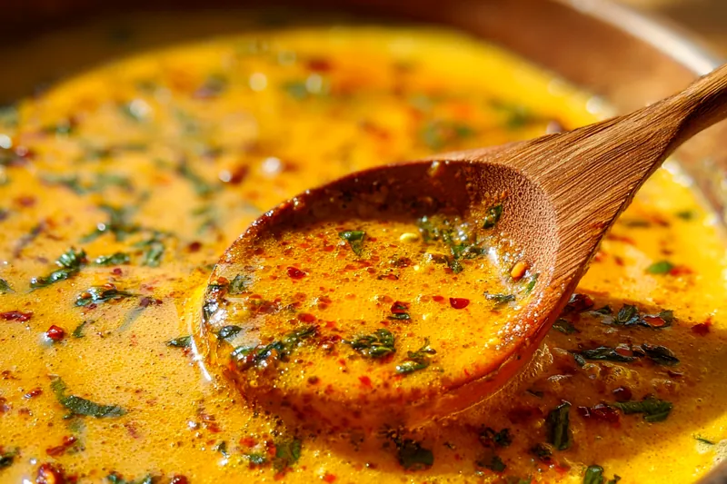 Fresh ingredients for Cajun Garlic Butter Sauce
