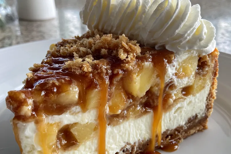 Fresh ingredients for Caramel Apple Cheesecake Delight