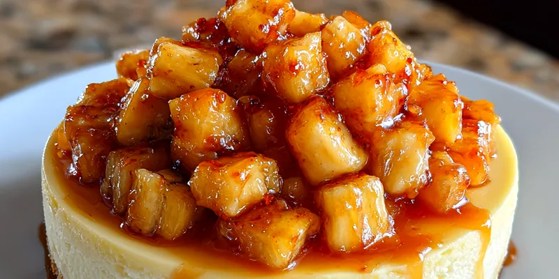 Caramelized Banana Cheesecake Delight