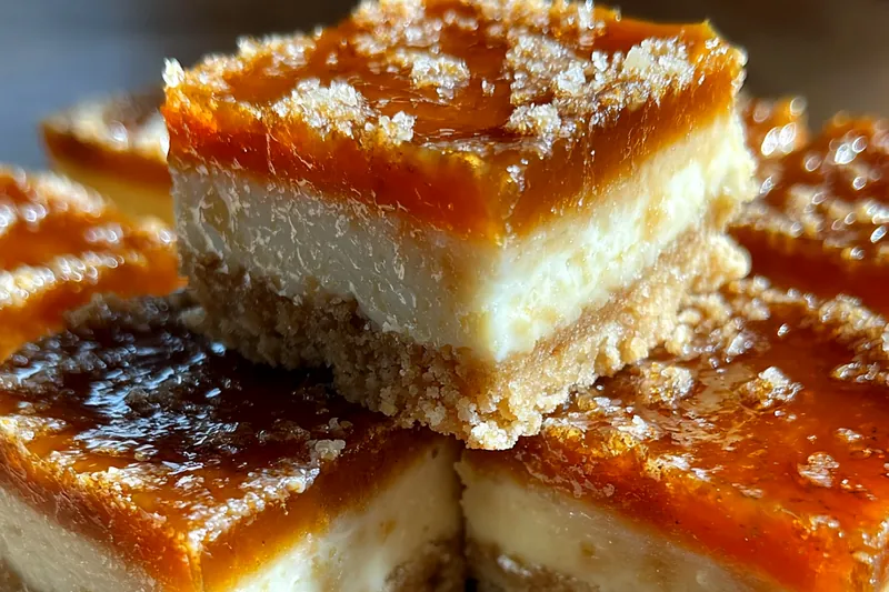 Fresh ingredients for Caramelized Crunch Bars