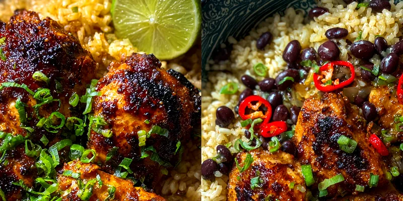 Caribbean Style Chicken Rice