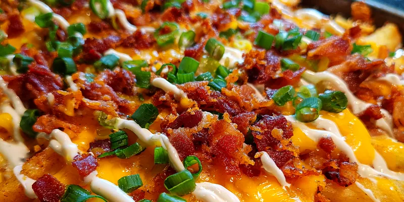 Cheesy Bacon Ranch Fries