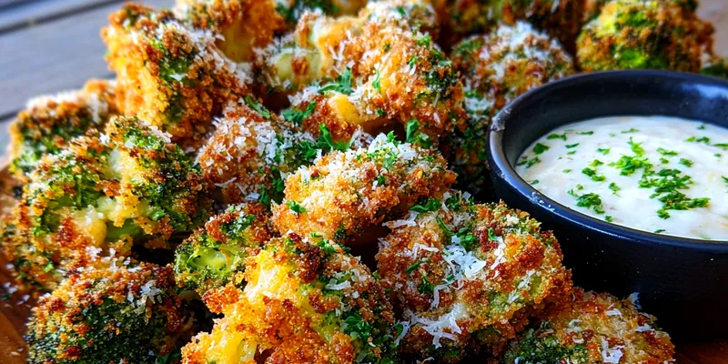 Cheesy Broccoli Bites Delight