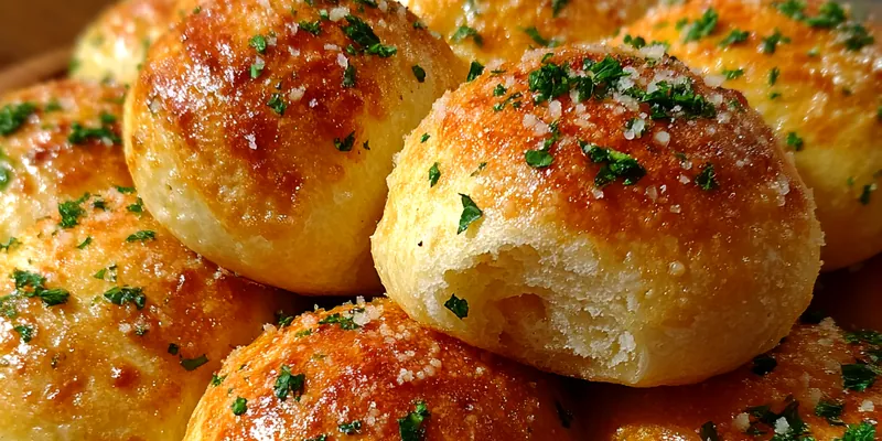 Cheesy Garlic Butter Buns