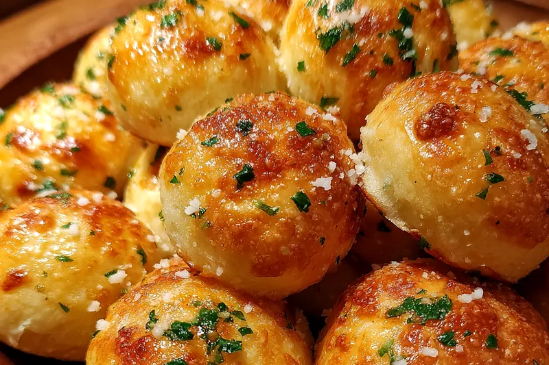 Fresh ingredients for Cheesy Garlic Butter Buns