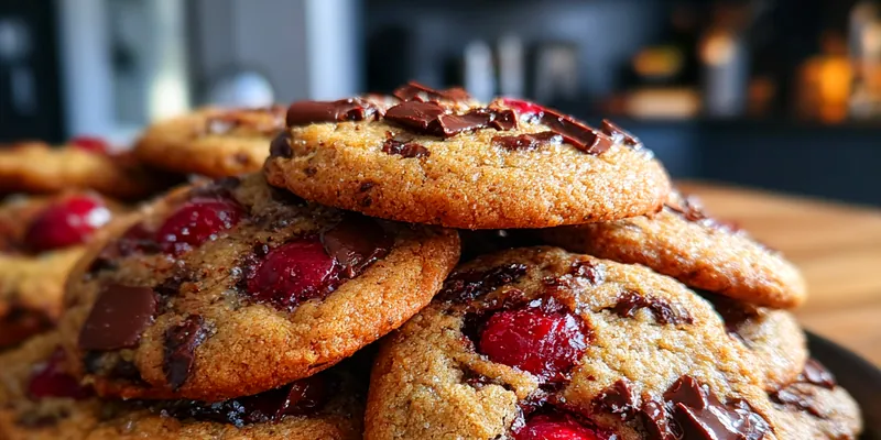 Cherry Chocolate Cookies