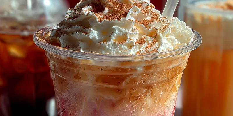 Cherry Vanilla Iced Latte