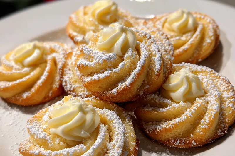 Cooking process for Chewy Cinnamon Swirl Cookies