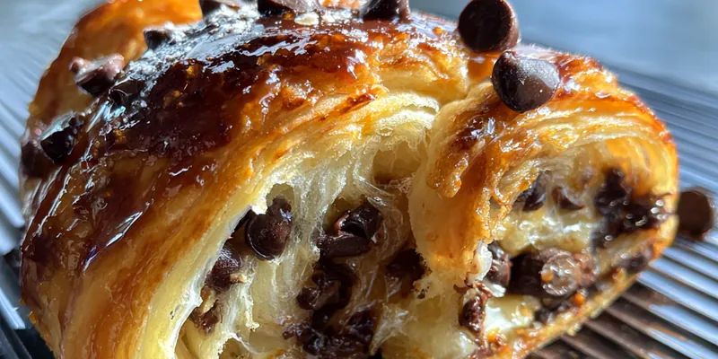 Chocolate Chip Custard Brioche