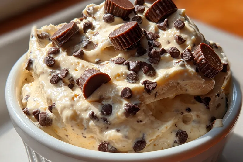 Cooking process for Chocolate Peanut Butter Delight