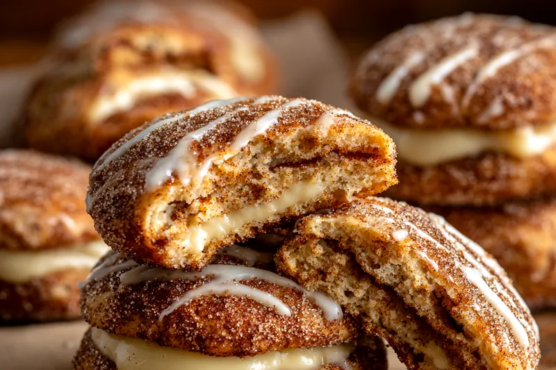 Fresh ingredients for Cinnamon Cheesecake Cookies