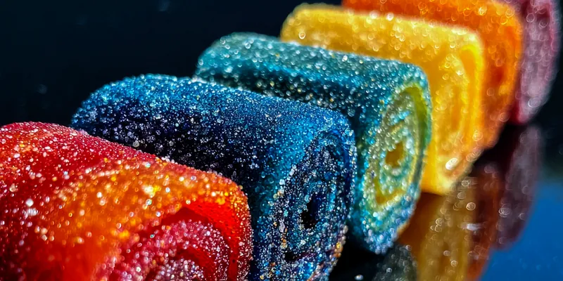 Colorful Fruit Roll-Ups