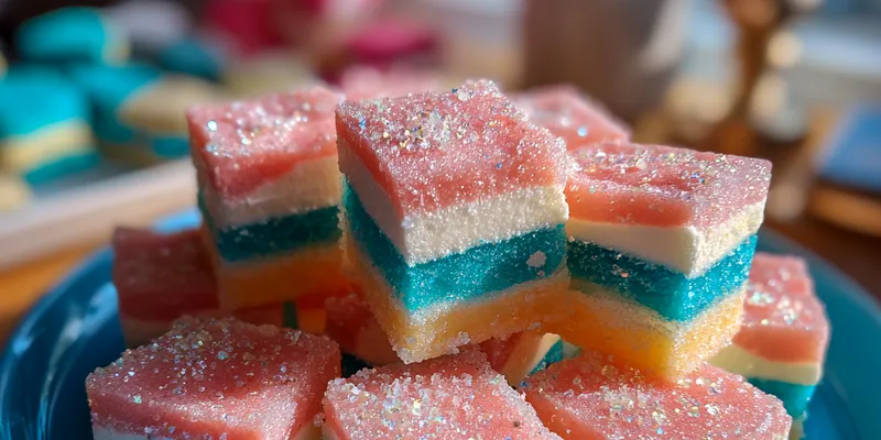 Cotton Candy Marshmallow Cubes