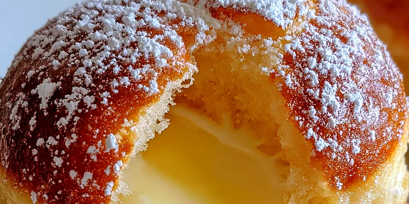 Cream Filled Bomboloni Delight