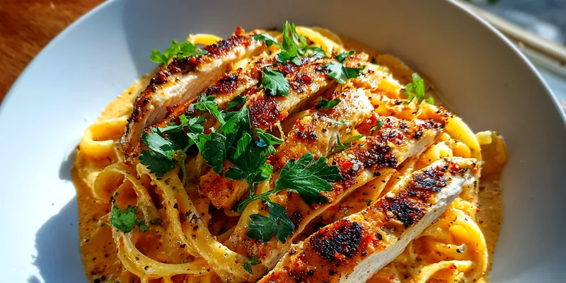 Creamy Cajun Chicken Pasta