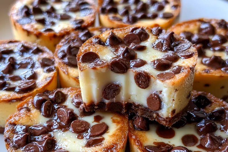 Fresh ingredients for Creamy Chocolate Chip Delights