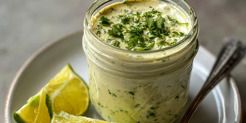 Easy Creamy Cilantro Sauce