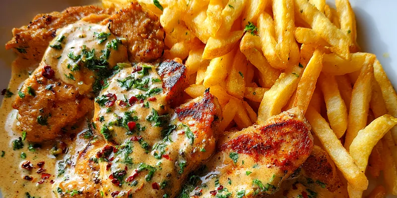 Creamy Garlic Chicken Fillet