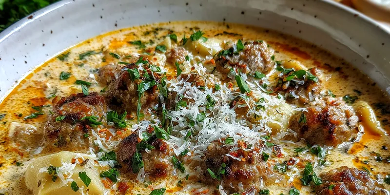 Creamy Italian Sausage Soup