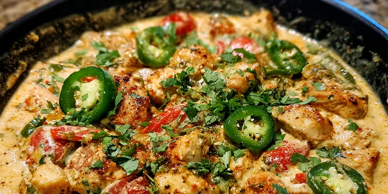 Spicy Creamy Chicken Delight
