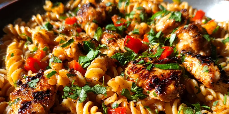 Creamy Jerk Chicken Pasta