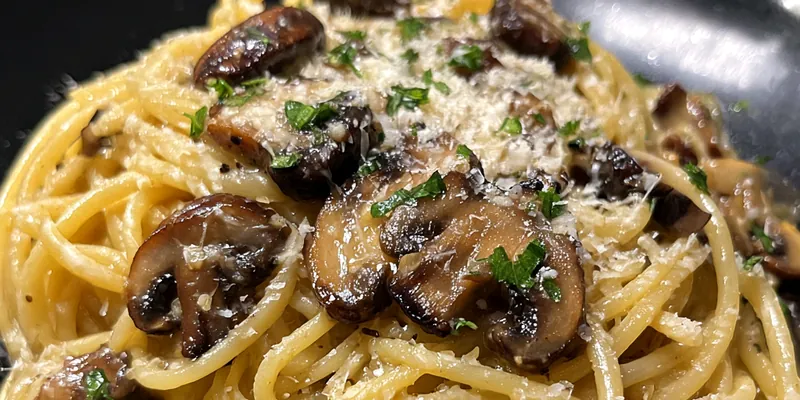 Creamy Mushroom Pasta Delight