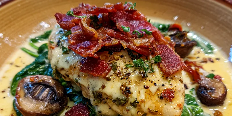 Creamy Spinach Bacon Chicken