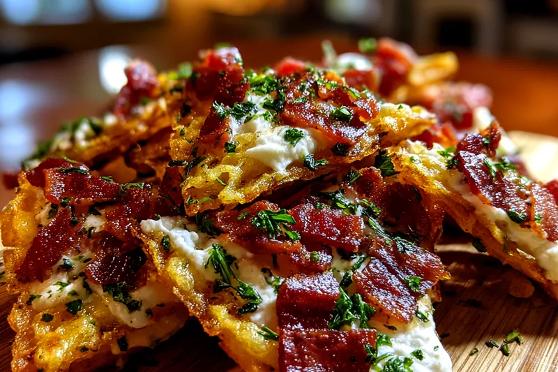 Fresh ingredients for Crispy Bacon Cheese Triangles