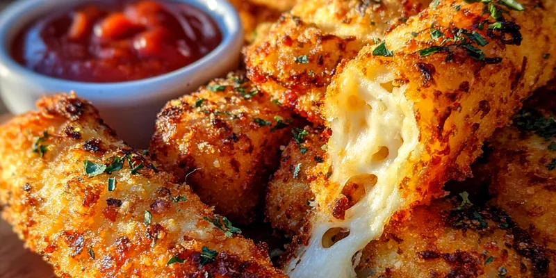 Crispy Cheese Sticks Delight