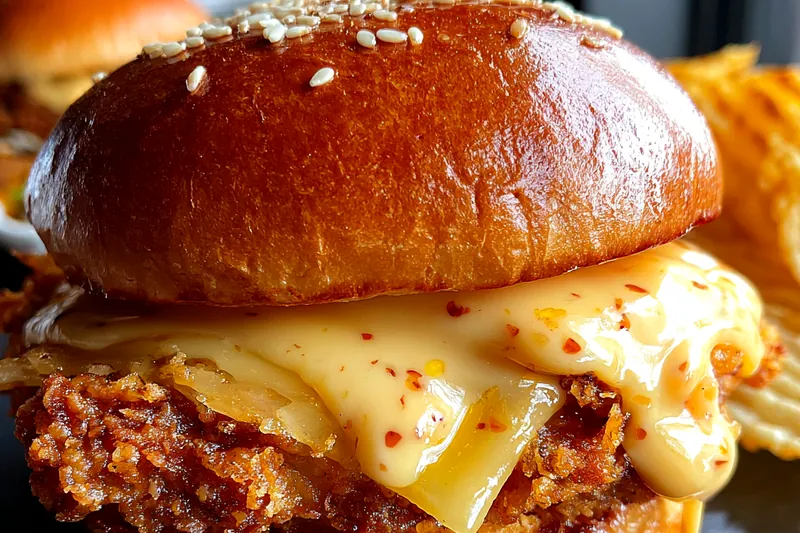 Cooking process for Crispy Chicken Sliders Delight