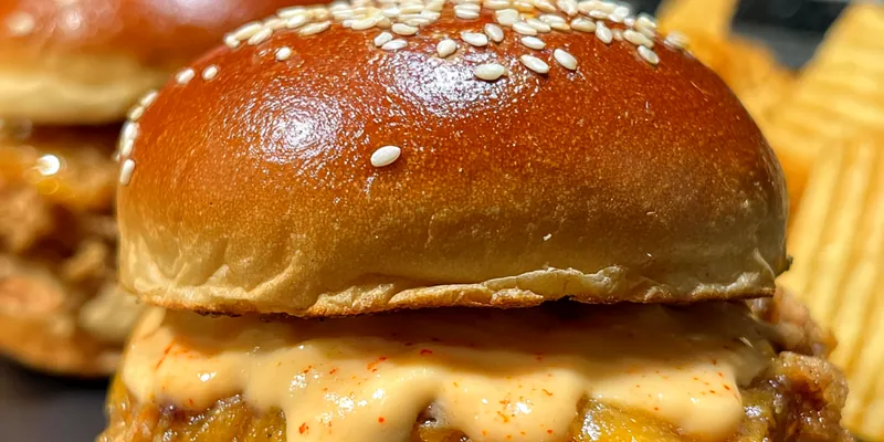 Crispy Chicken Sliders Delight