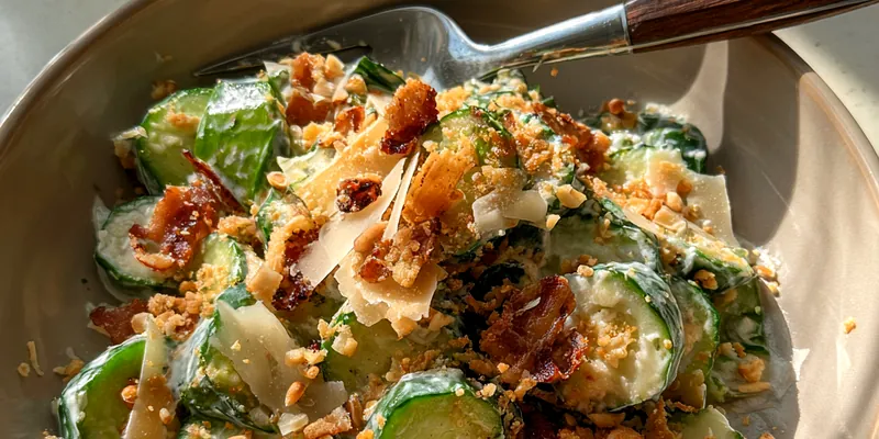 Crispy Cucumber Caesar
