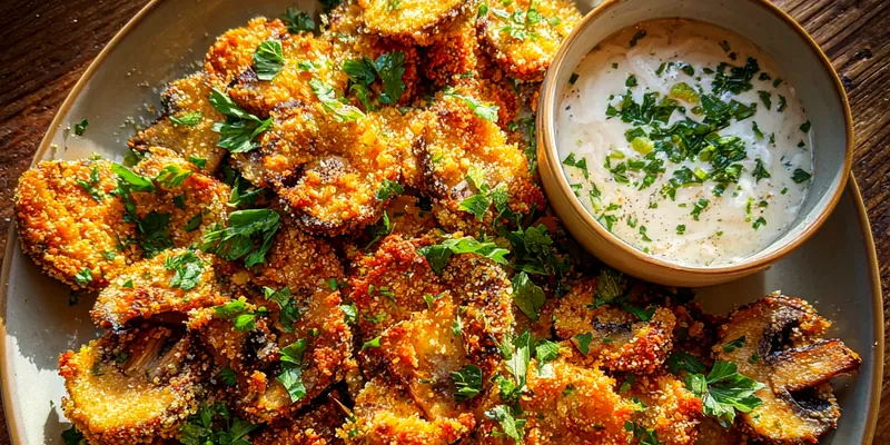 Crispy Fried Mushrooms