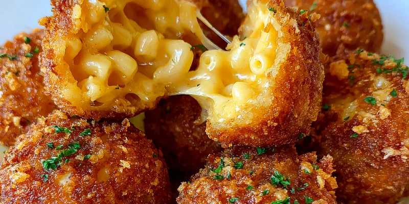 Crispy Macaroni Cheese Balls