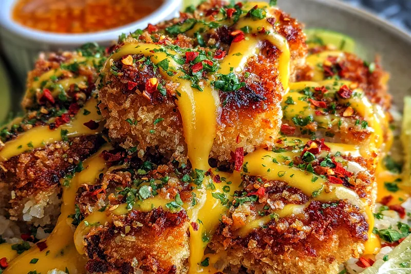 Cooking process for Crispy Spicy Fried Chicken