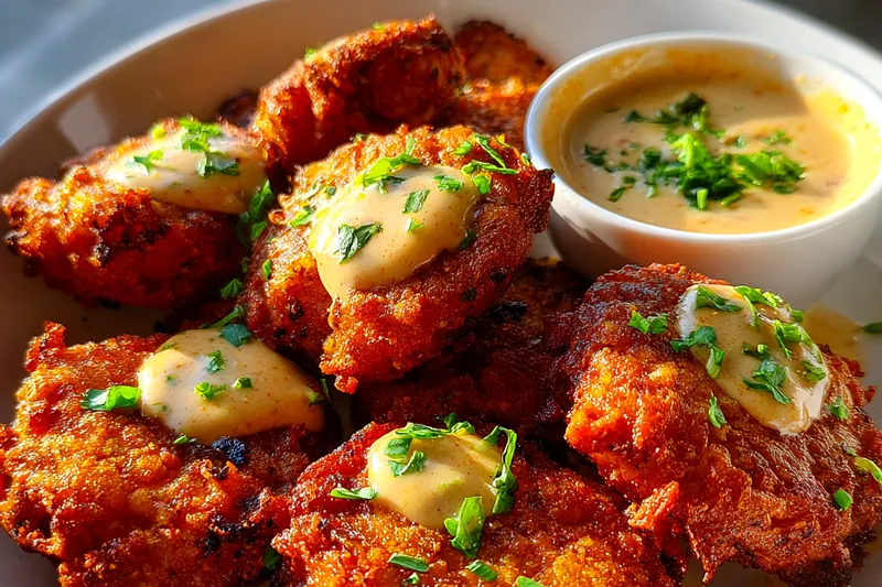Fresh ingredients for Crispy Sweet Potato Bites