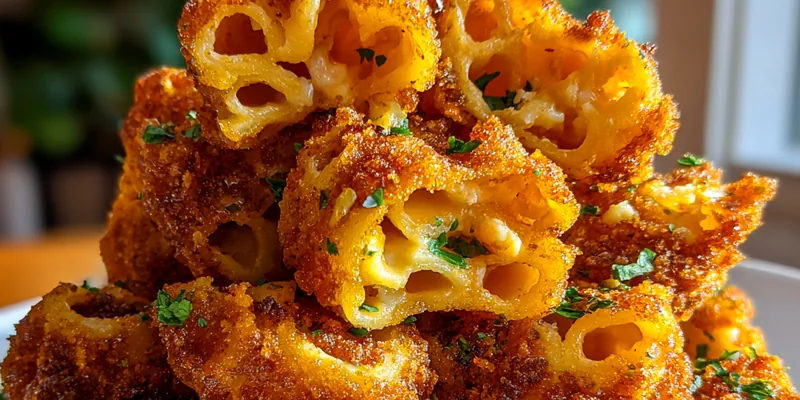 Crunchy Macaroni Cheese Bites
