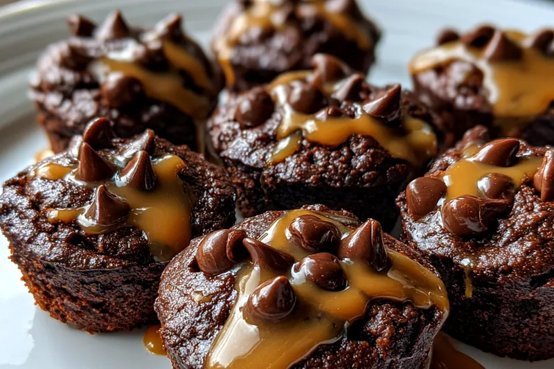 Fresh ingredients for Decadent Chocolate Caramel Bites