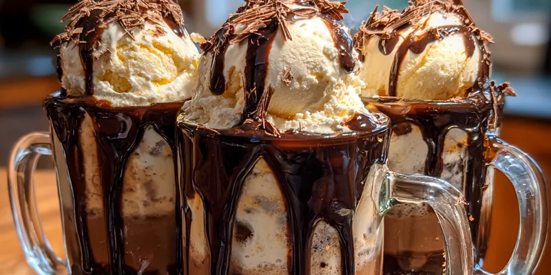 Decadent Chocolate Floats