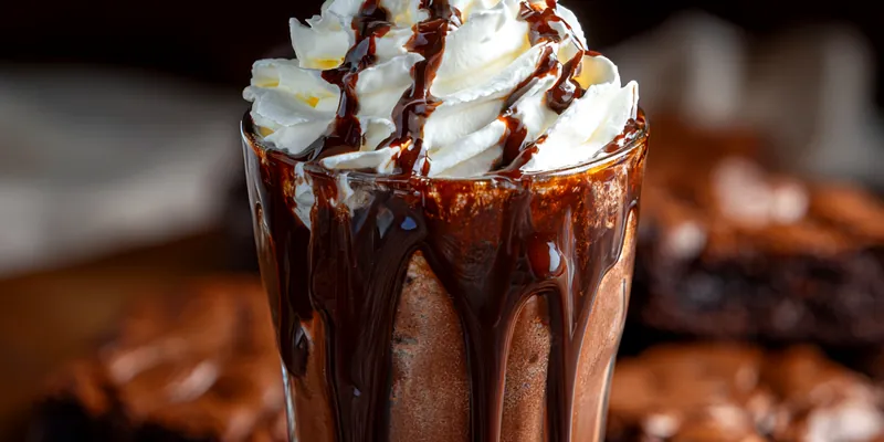 Decadent Chocolate Milkshake