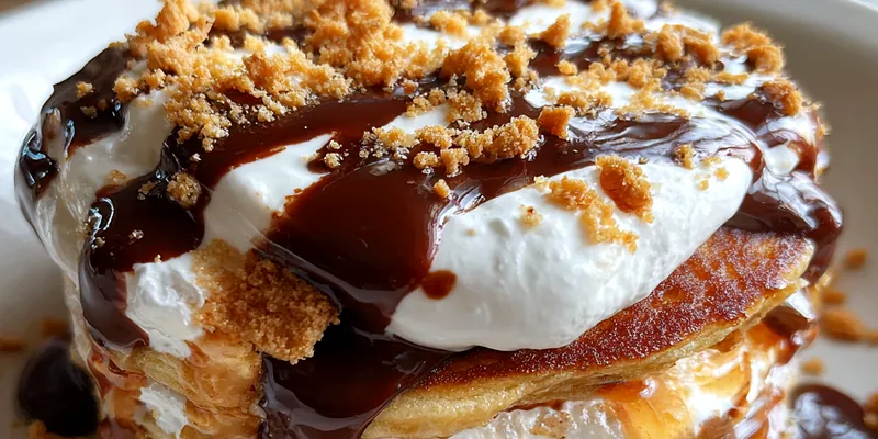 Decadent Chocolate Pancakes