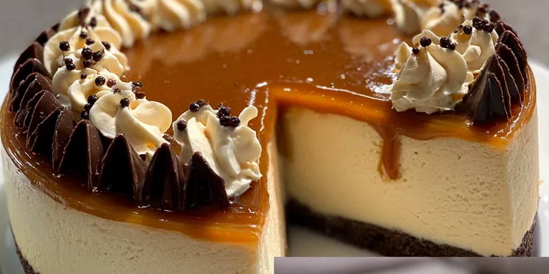 Decadent Espresso Cheesecake