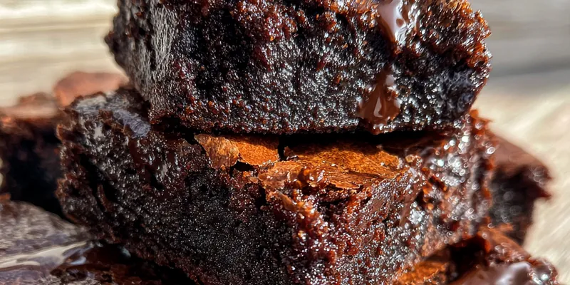 Decadent Fudge Chocolate Squares