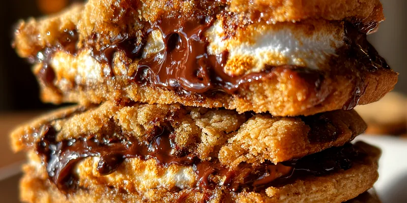 Decadent S'mores Cookie Treats
