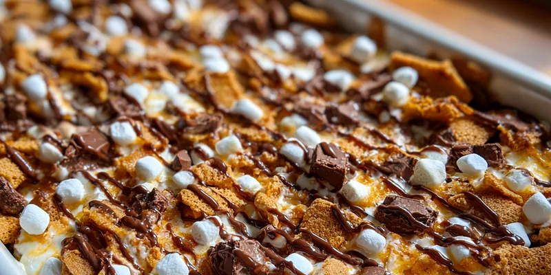 Decadent S'mores Layered Dessert