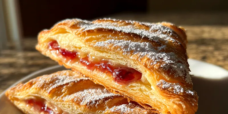 Delicious Cherry Turnovers
