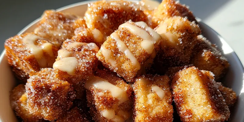 Quick Angel Cake Churros