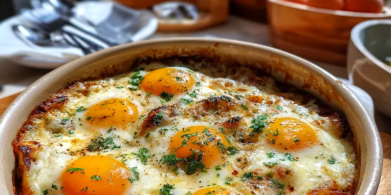 Eggs Benedict Breakfast Casserole